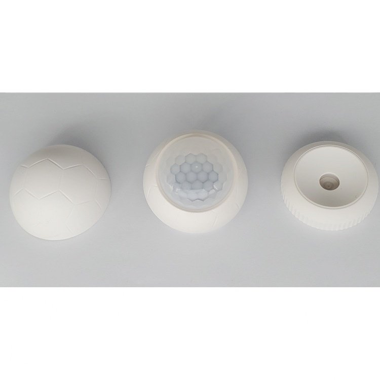Oem Custom Plastic Molding Human infrared motion sensor shell Human presence sensor shell material Smart home plastic sensor