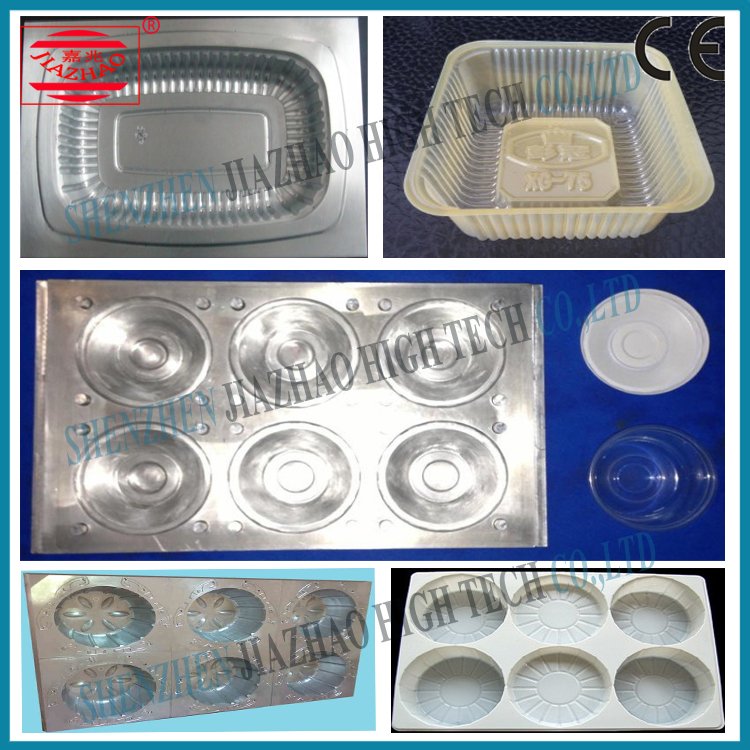 Small Manual PVC PET PP PS Blister Clamshell Vacuum ThermoForming Machine