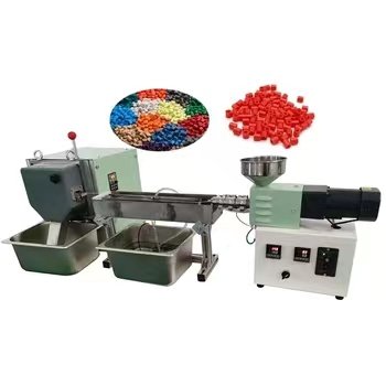 500knotensile Testing Lab Tiny Single Solo Screw Machine Extruding Machine Electric Wire Making Machine 300mm