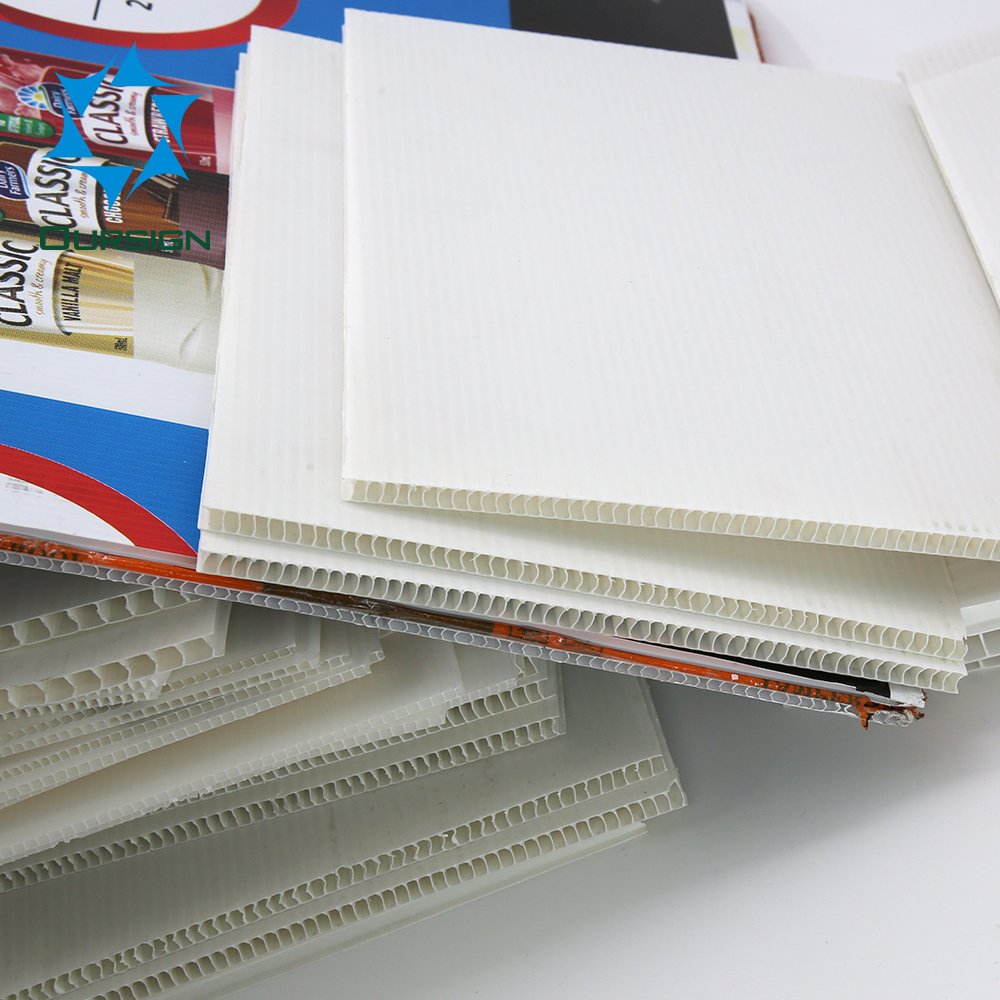 Corrugated Coroplast PP Plastic Fluted Polypropylene Plastic Hollow Board Sheet