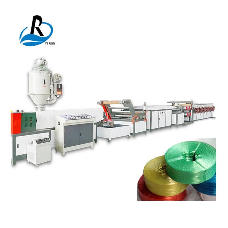 SW-65 PP plastic baler twine extruder fibrillated pp twine rope making machine