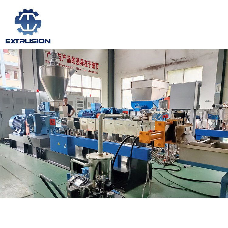 PP non-woven masterbatch fiber plastic extrusion machine