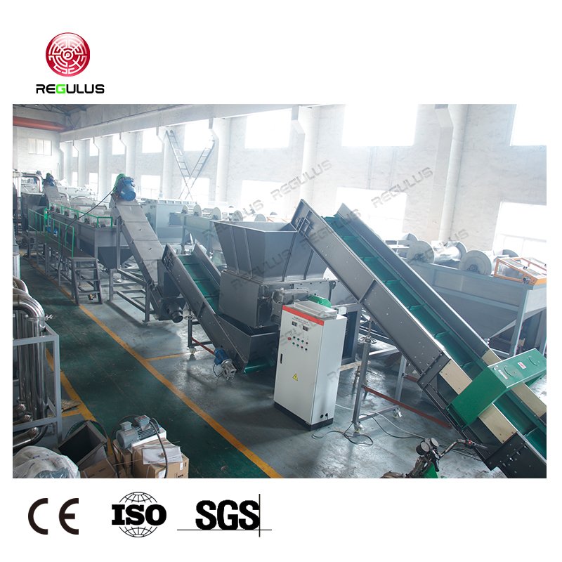 High Capacity PP PE Plastic Recycling Machine Film Washing Line Granulating Production Line Washing Line