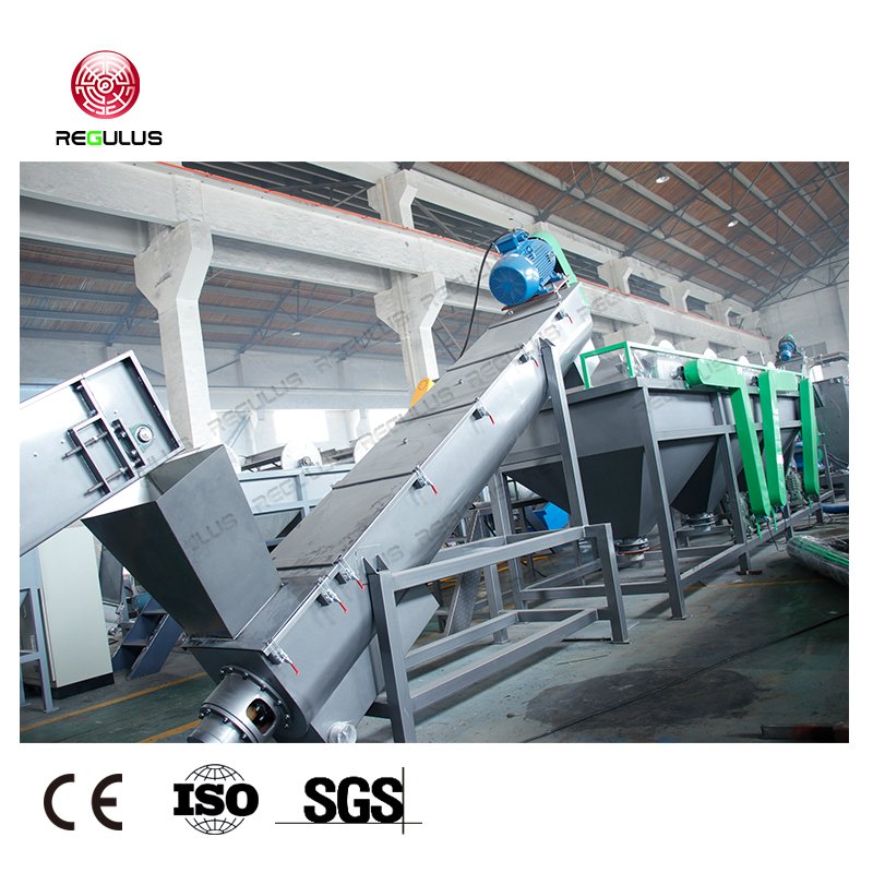 High Capacity PP PE Plastic Recycling Machine Film Washing Line Granulating Production Line Washing Line