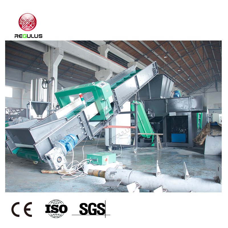 High Capacity PP PE Plastic Recycling Machine Film Washing Line Granulating Production Line Washing Line