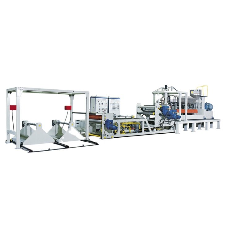 Servo function big winder station PP extrusion machine high technology customized hotsell