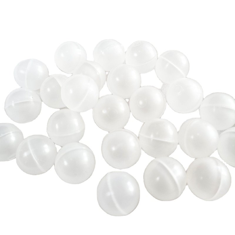 wholesale 12mm white hollow pp balls polypropylene demister balls