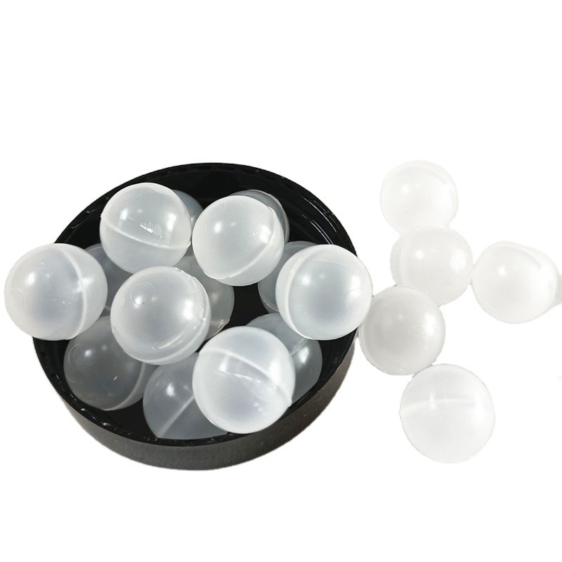 wholesale 12mm white hollow pp balls polypropylene demister balls