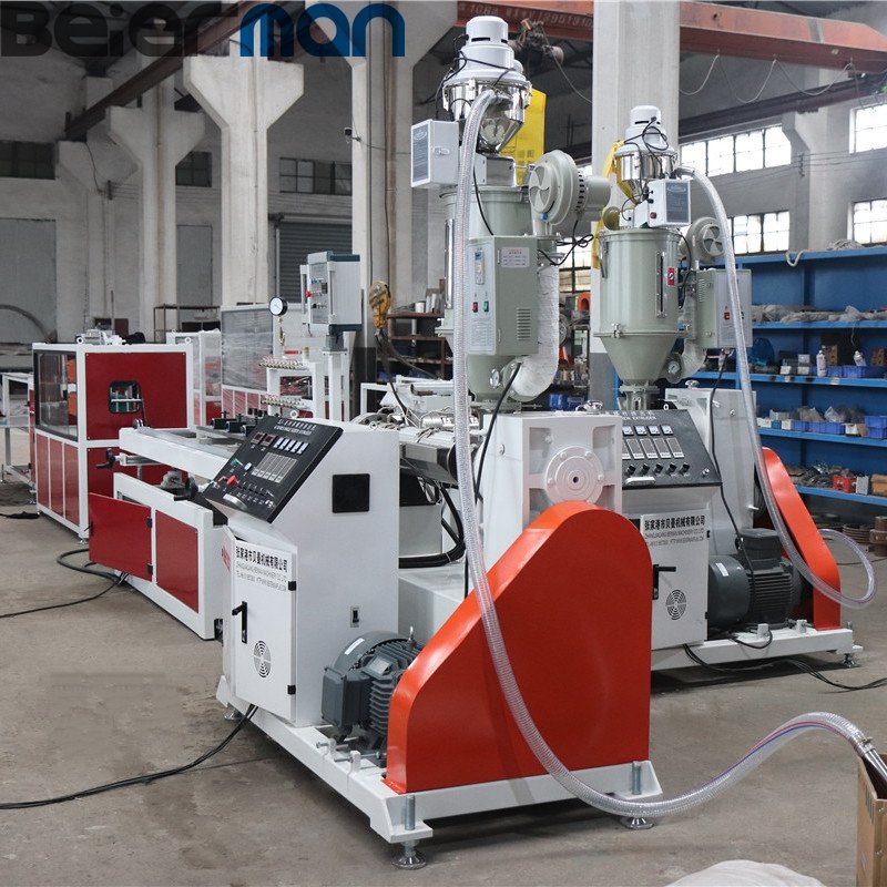 WPC PP PE PVC Wood Plastic Profile Decking Door Frame Wall Panel Floor Fence Post Window Extruding Extruder / making machine