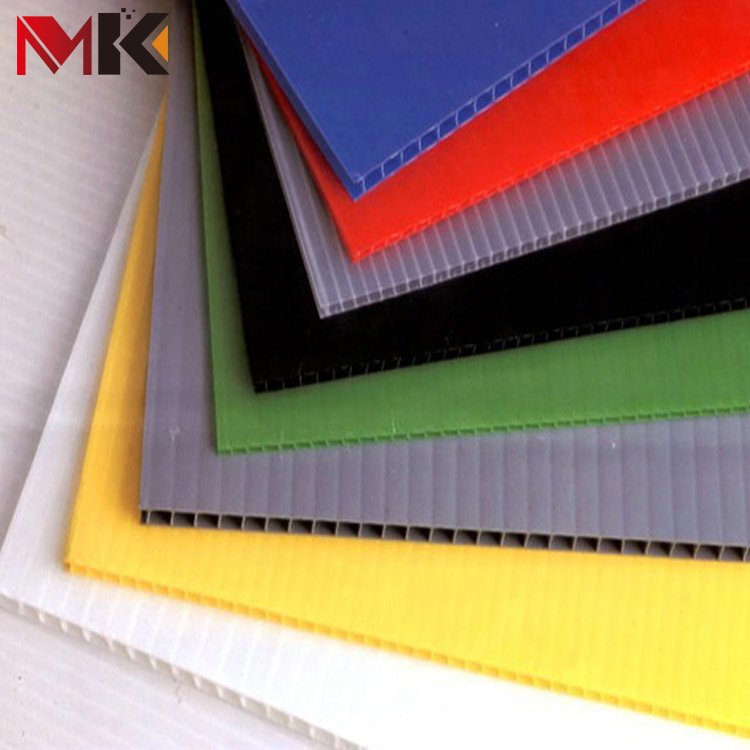 PP Blue Surface Protection Sheet Fluteboard Correx Protection Sheet Stair Tread Protector With Folding