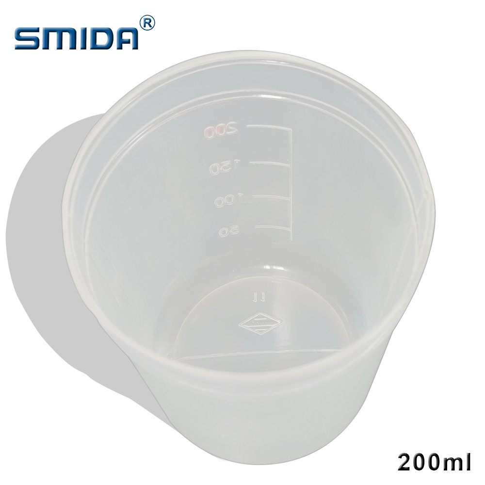 SMIDA 200ml PP plastic cups Material Disposable Soft Cup for planetary centrifugal mixer mixing of raw materials