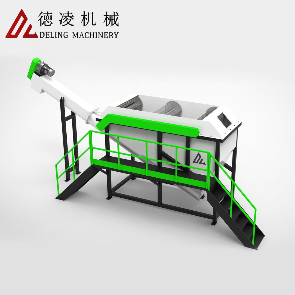 PET Crushing Cleaning Recycling Production Line 500kg.Plastic bottle Cleaning and Recycling equipments used for PET PP/PE