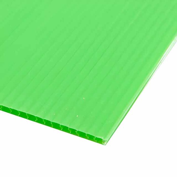Corruone Colored Polypropylene Coreflute PP Hollow 4x8 Honeycomb Polion Sheets Corrugated Plastic Corex Danpla Fluted Board