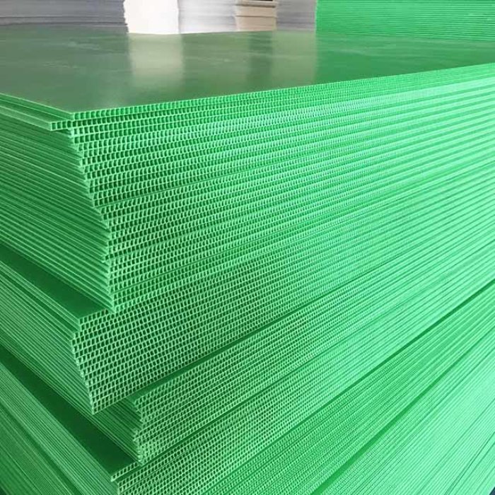 Corruone Colored Polypropylene Coreflute PP Hollow 4x8 Honeycomb Polion Sheets Corrugated Plastic Corex Danpla Fluted Board