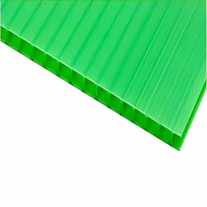 Corruone Colored Polypropylene Coreflute PP Hollow 4x8 Honeycomb Polion Sheets Corrugated Plastic Corex Danpla Fluted Board