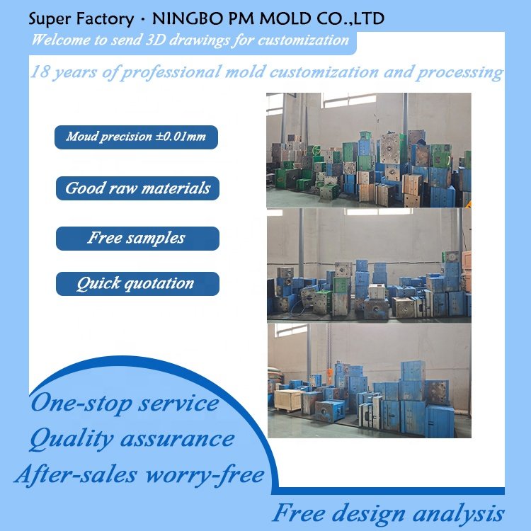 High Quality Rapid Prototype PM 3D Printing Plastic Part Injection Molding Service from Mould Factory