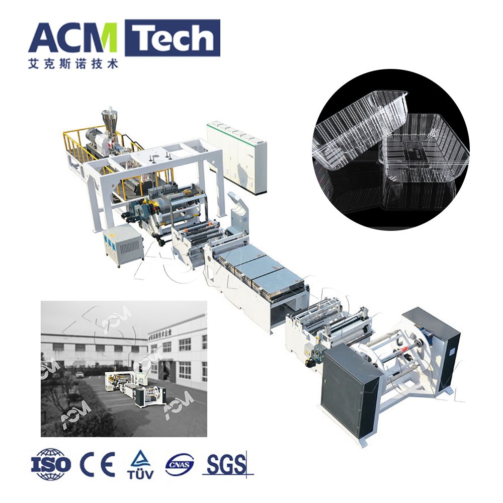 2024 New Design PP Pet Sheet Extrusion Making Machine plastic pp sheet extrusion line pp hollow sheet extruder machine