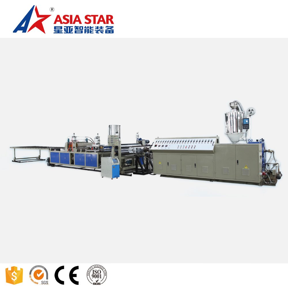 PE/PP/ABS Sheet/Board Production Line SPC floor production line