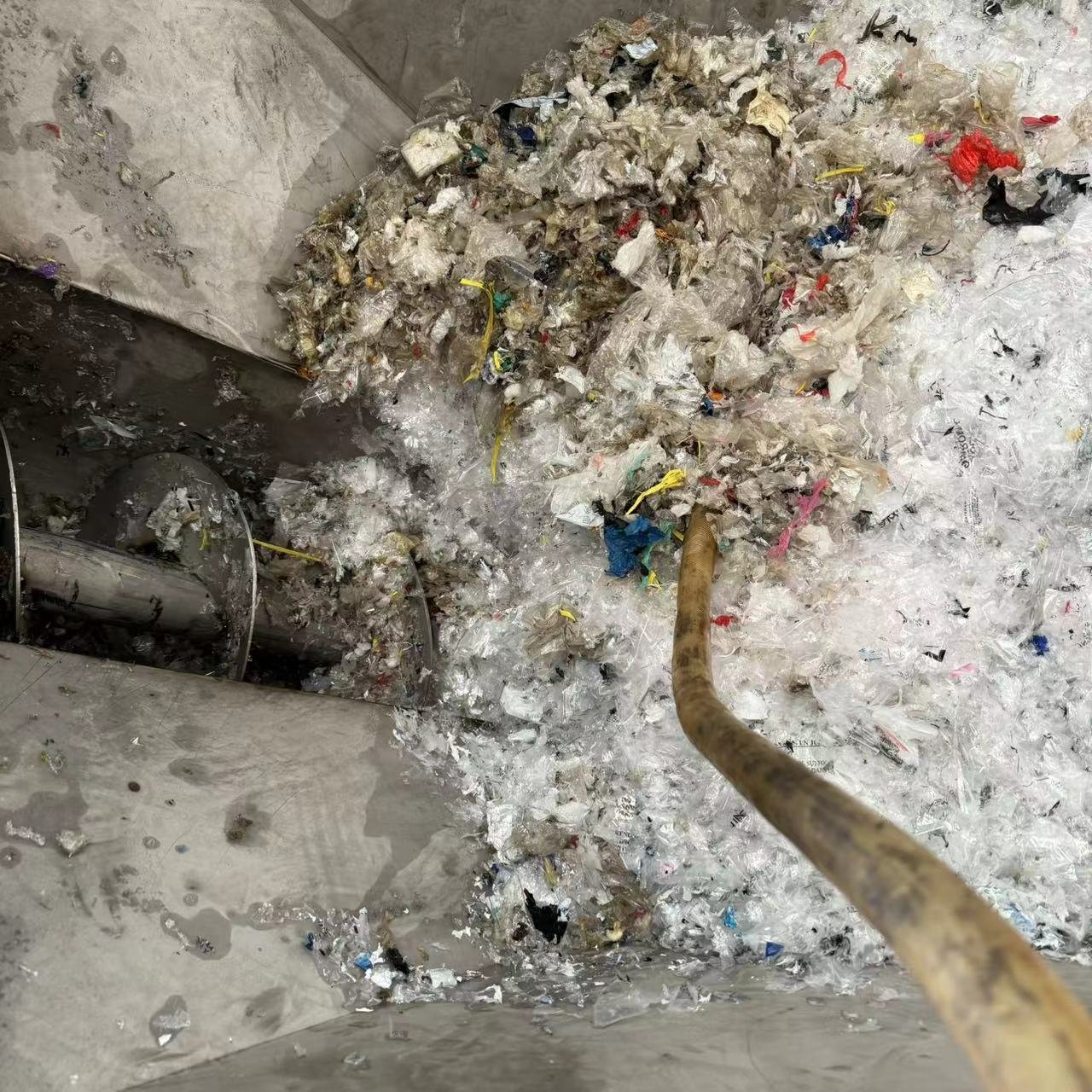 squeezing drying dewatering machine PE PP film squeezing dryer machinery/Film squeezer machine