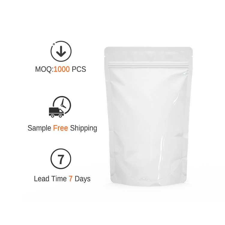 Wholesale Customized Printing PP or PET Plastic Stand up Pouch Bag with Zipper for Drinking or Food