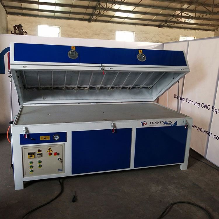 3D Wall Panel LED Light outside Use Plastic Vacuum Forming Machine Available for Sale