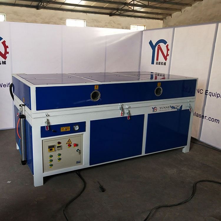 3D Wall Panel LED Light outside Use Plastic Vacuum Forming Machine Available for Sale