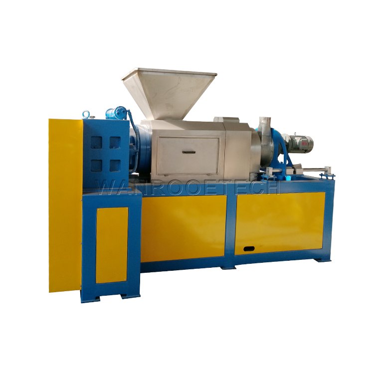 PP PE Woven Bag Recycling Drying Pelletizing Plastic Film Squeezing Machine