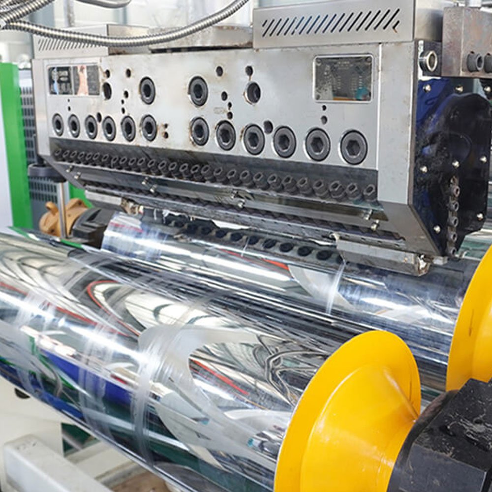 GSmach Polythene sheet extruder production line PET/PP sheet extrusion machinery for plastic thermoforming