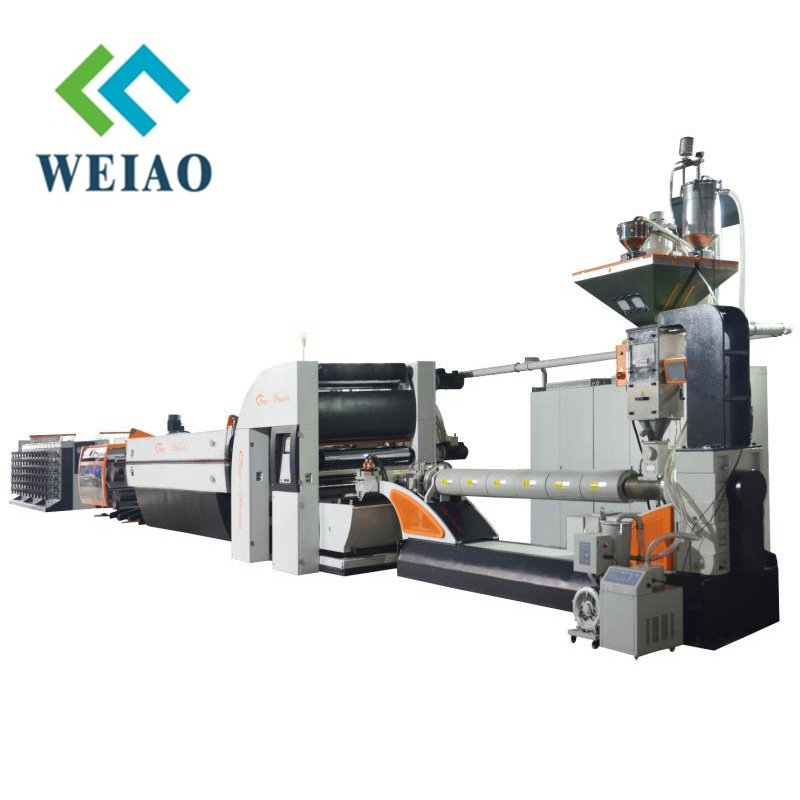 Promotional Polypropylene Flat Woven Bag Yarn Extruding Extrusion Machine PP Woven Bag Making