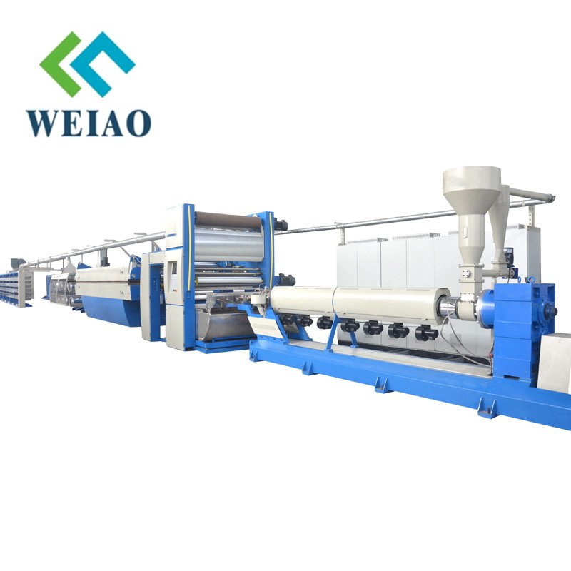 Promotional Polypropylene Flat Woven Bag Yarn Extruding Extrusion Machine PP Woven Bag Making