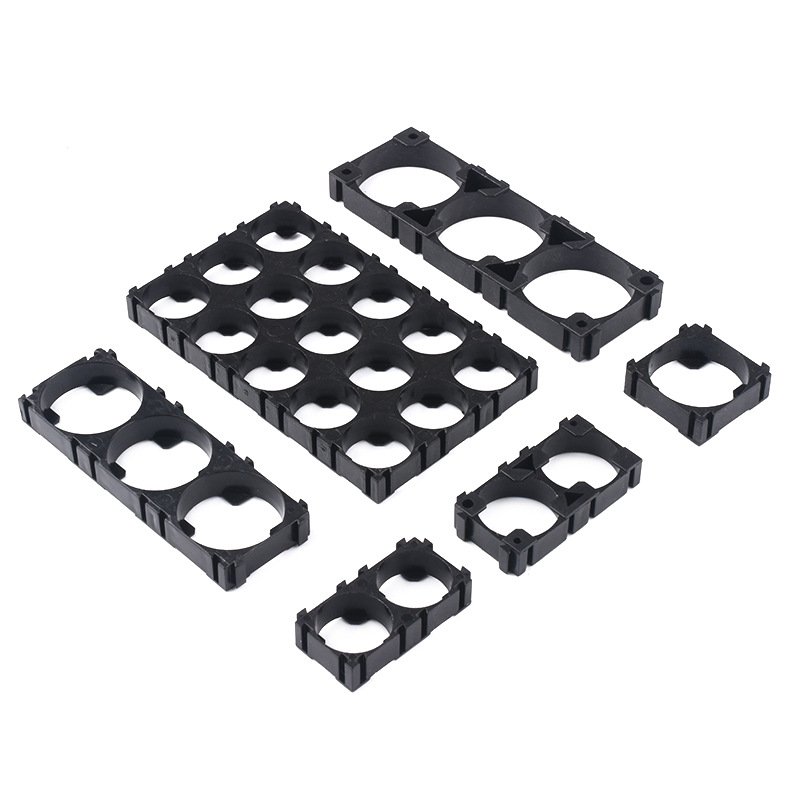 Lithium Battery Pack Cell Spacer 18650/21700/26650/32650/33140 Plastic Abs Zigzag Honeycomb Holder In Oem/odm