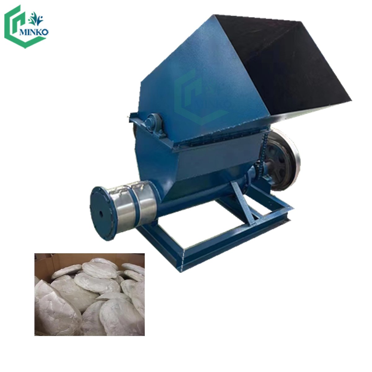 Waste Foam Plastic Automatic melting machine EPS EPP EPE XPS PS crhsher and hot melting recycling machinery