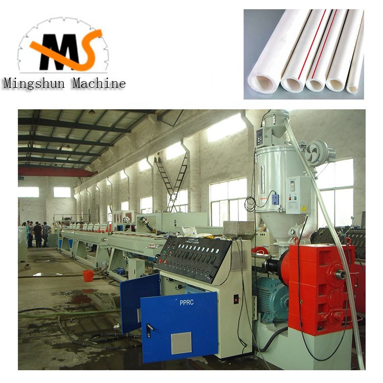 Plastic extruding making machine 16-63mm PPR pipe production line price