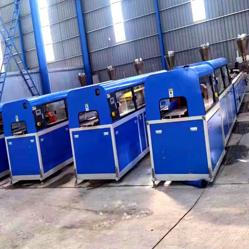 PVC 65MM Tapered 80mmTwin Screw Extruder 65/80/92 Plastic PP/PPR Extruders ProductScrew 500kg/h 45kw 37kw 55kw