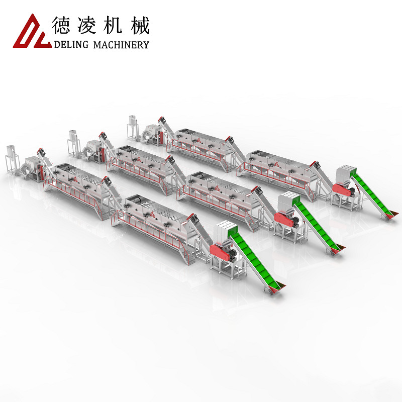 PE PP HDPE LDPE Waste Plastic Film Floating Washer Dewatering Machine Included for Recycling Washing Line Floating Cleaning Tank