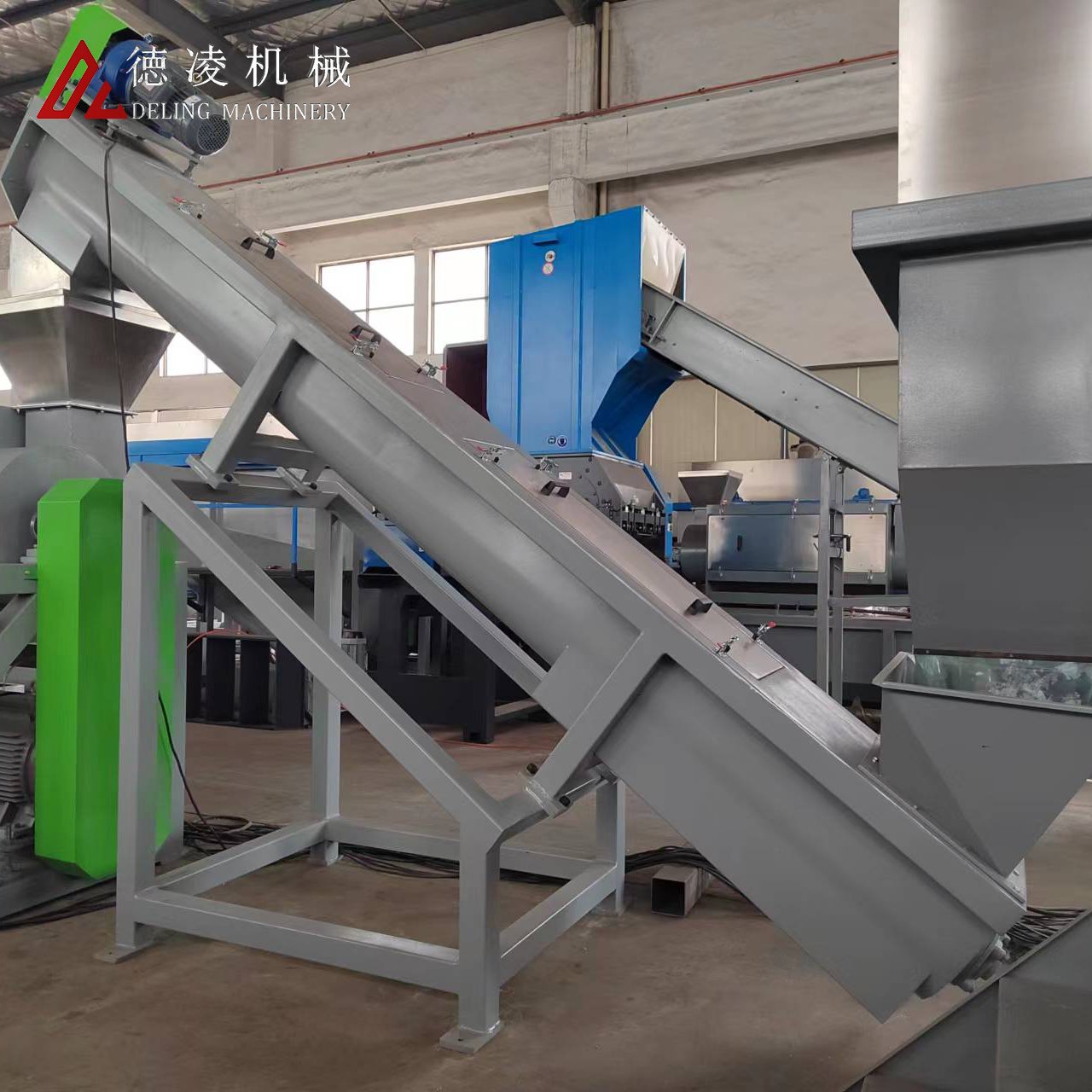 PE PP HDPE LDPE Waste Plastic Film Floating Washer Dewatering Machine Included for Recycling Washing Line Floating Cleaning Tank
