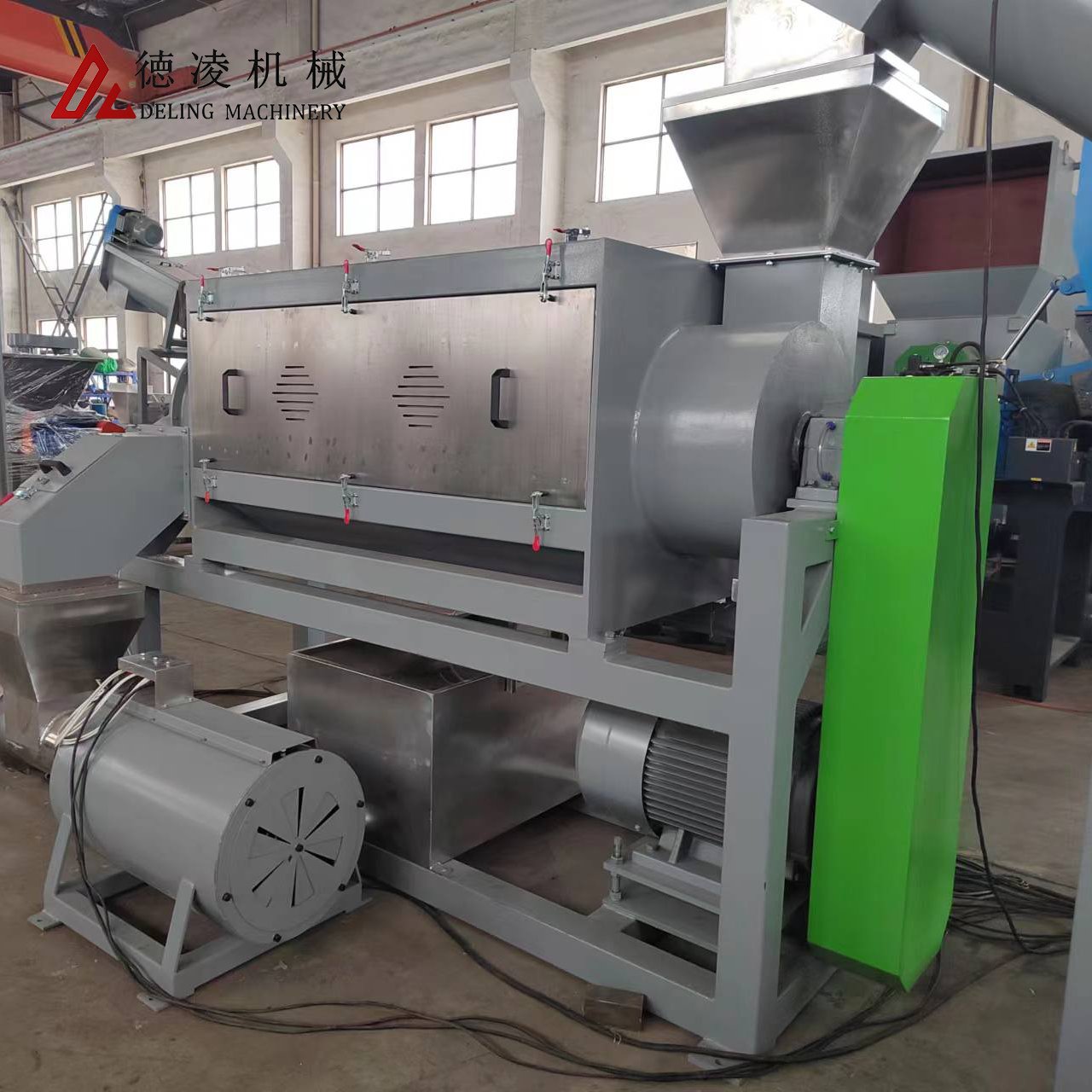 PE PP HDPE LDPE Waste Plastic Film Floating Washer Dewatering Machine Included for Recycling Washing Line Floating Cleaning Tank