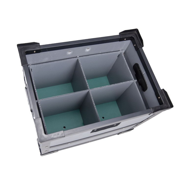 Wholesale Customized Conductive Fluted Plastic Boxes PP Corrugated Coroplast for Packaging and Transportation