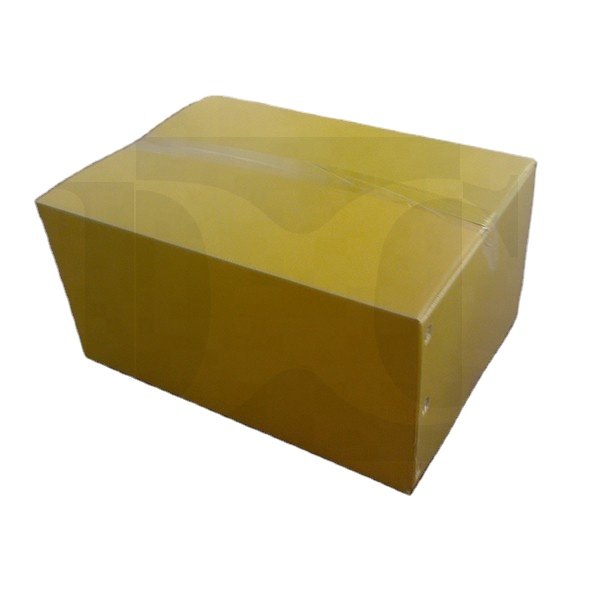 PP corrugated black Turnover Box