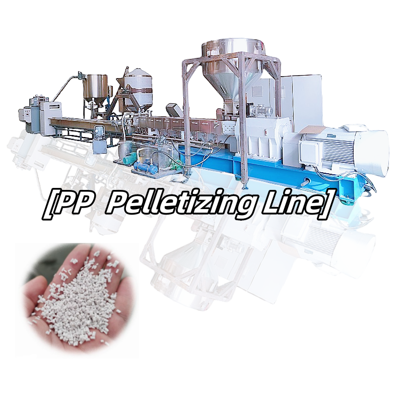 Automatic PE PP Pelletizing Line Price Plastic Pelletizer Machine pp Pe Granules Making Machine For Plastic Modification