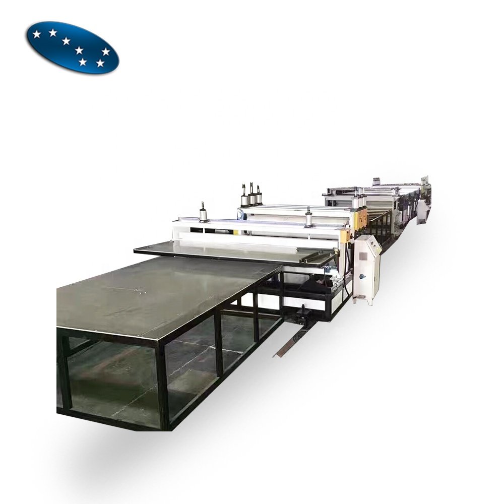 Hot sale plastic pp corrugated hollow sheet extrusion machine line