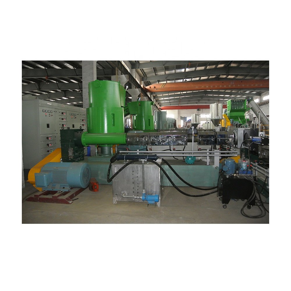 PP PE Film Waste Plastic Recycling Machine Pelletizing Machine Granulating Machine