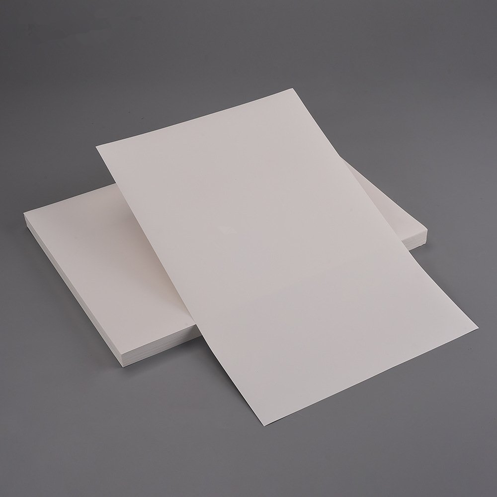 Matt ESD pp synthetic polypropylene paper white sheets for Antistatic lead frame spacer