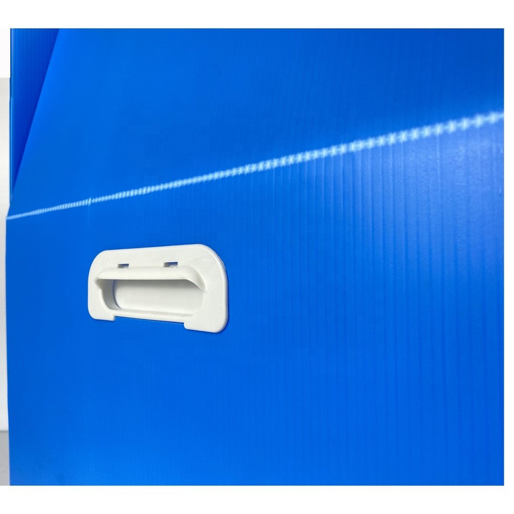 FREE SAMPLE PP large corrugated plastic moving and packing boxes with logo