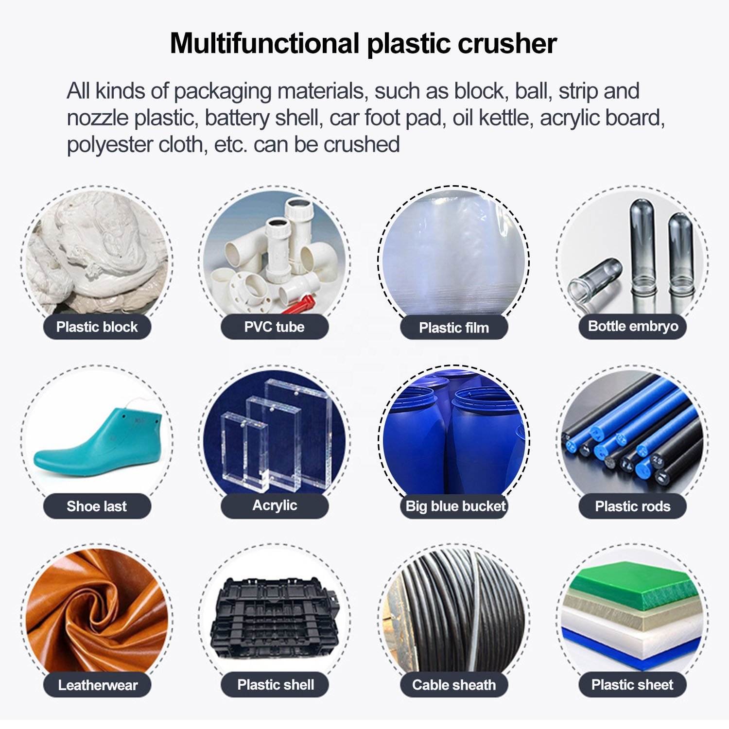 plastic-crusher-machine-prices heavy duty small hdpe plastic pp shredder grinder crusher machine