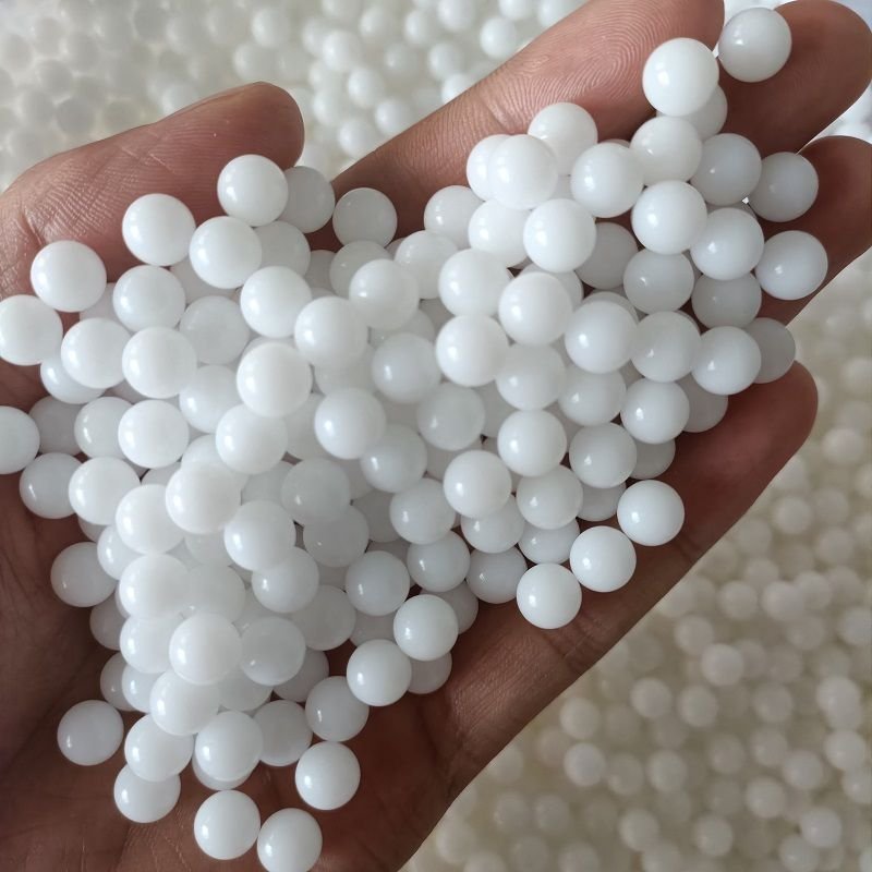Solid Ptfe Pp Pom Nylon 0.2mm-80mm Smooth And Hard Plastic Ball