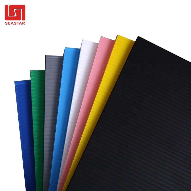 4mm White Correx Fluted Board A3 420 x 297mm Correx Sheet Corrugated Plastic Sign Board Color Plastic PP Hollow Coreplast Sheets