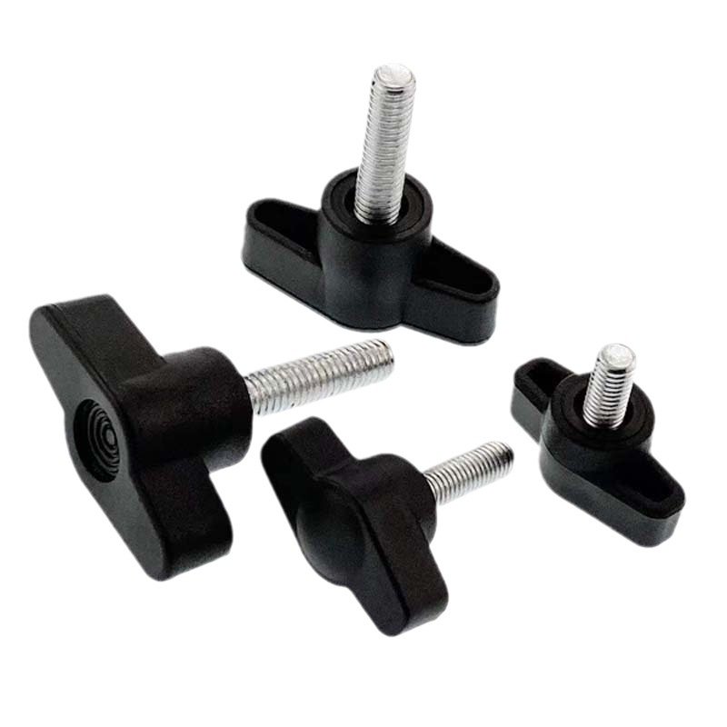 Customized plastic parts Injection molding PP adhesive fasteners Adjustment screws nuts PC/ABS adhesive parts