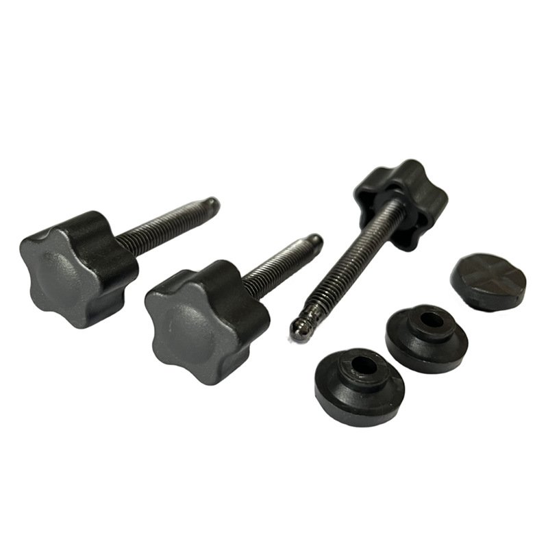 Customized plastic parts Injection molding PP adhesive fasteners Adjustment screws nuts PC/ABS adhesive parts