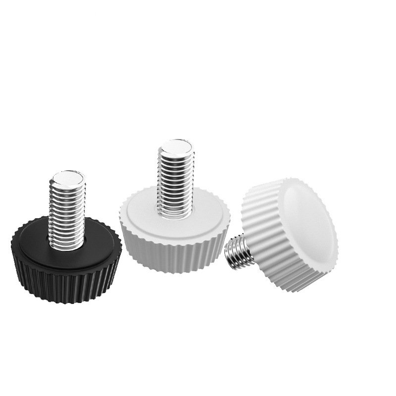 Customized plastic parts Injection molding PP adhesive fasteners Adjustment screws nuts PC/ABS adhesive parts